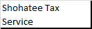 Shohatee Tax Service